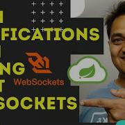 Как отправлять Push уведомления с помощью Spring Boot используя Websockets и STOMP