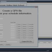 PVHS GPA Calculator Visual Basic