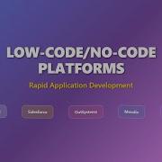Top 5 Low Code No Code Platforms For Rapid App Development In 2025