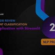 NLP Projects 2 Build IMDB Sentiment Classification Application With Streamlit NLP Tutorial