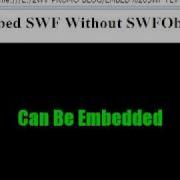 How To Embed SWF FLV MP4 Flash Video In Any Webpage