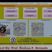 Image Encryption Using RSA Algorithm Matlab Project Source Code Encryption Decryption Using RSA