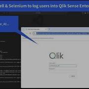 Automating Login To Qlik Sense Using PowerShell And Selenium