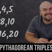 Quick Pythagorean Triple Review