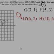 Composition Of Transformation Dilation Followed By Translation