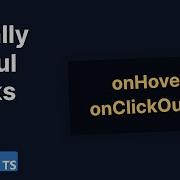 Мои топ 2 полезных React хука OnClickOutside и OnHover