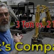 Техника Bobcat Часть 2 сравнение 331 и Komatsu PC10 6