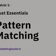 13 Pattern Matching In Rust