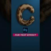 Fur Text Effect In Photoshop
