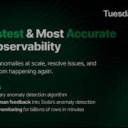 Soda Product Showcase Data Observability