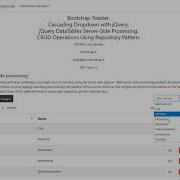 JQuery DataTables Server Side Processing In ASP NET Core MVC Using Repository Pattern