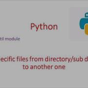Python Shutil Copy Specific File Formats From Directory And Sub Directories For Loop