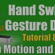 Hand Swipe Gesture Data Leap Motion And Java Tutorial 8