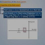 Properties Of The Root Locus Signal And Systems