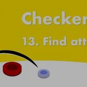 Checkers 13 Find Attacks JavaScript Simple Game Coding
