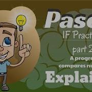 Pascal If Practical Part 2