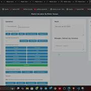 Matrix Calculator Web App Full Demo Python Flask