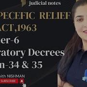Ch 6 Declaratory Decrees Section 34 35 SRA 1963 LearnwithNISHMAN