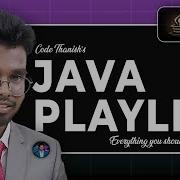 Launching Code Thanish S Java Playlist Addition To Code Thanish S Dsa Sheet