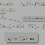 4 1B Differentials And Error Estimation
