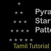 Pyramid Shape Star Pattern In Java Java Interview Question Java In Tamil