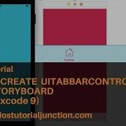 Create UITabBarController Using Storyboard In Ios App Development In Xcode 9 And Swift 4