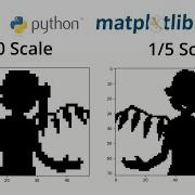 Bad Apple On Python Matplotlib