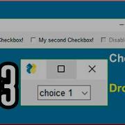 Python PySimpleGUI Chackbox DropDown Tutorial 03