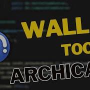 How To Make Walls Also Modify Wall Settings In Archicad Using The Wall Tool