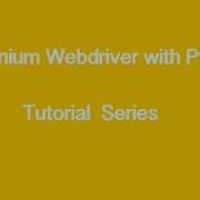 7 Selenium Webdriver With Python Tutorial Getting A Web Element Attribute