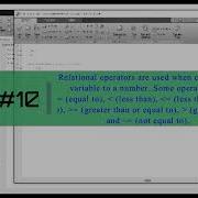 Conditional Statements MATLAB Tutorial 12