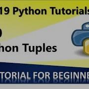 2019 Python Programming Tutorial 10 Tuples