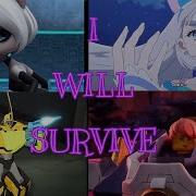 I Will Survive REMAKE VERSION Multifandom AMV