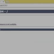 Ошибка статуса HTTP Apache Tomcat 404