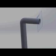 Design Valveless Pulsejet Engine In Solidworks
