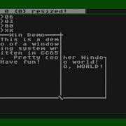 Atari 8 Bit Window System Test 2023 10 02