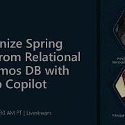 Модернизируйте приложения Spring с реляционных баз данных до Cosmos DB с помощью GitHub Copilot