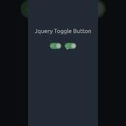 Animated Toggle JQuery Button Using HTML CSS JQUERY
