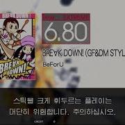 Gitadora BRE K DOWN GF DM STYLE Break Down CLASSIC Drum