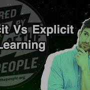 Implicit Vs Explicit Learning