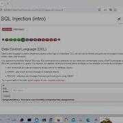 WebGoat SQL Injection Intro