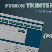 Select And Update Data Into The Database For Python Tkinter GUI CRUD Stock Management System Part5