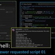 PowerShell Creating Viewer Requested Script 01