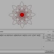 Drawing Flowers In MSW Logo With REPEAT Command