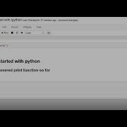 Jupyter Notebook Introduction Started With Python Print Function And Writing Text In Notebook