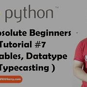 Variables Datatypes And Typecasting Python Tutorials For Absolute Beginners In Hindi 7