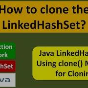 How To Clone The LinkedHashSet LinkedHashSet Clone Java Collection Framework