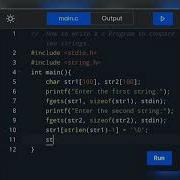 How To Write A C Program To Compare Two Strings