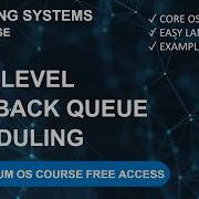 4 12 Multilevel Feedback Queue Scheduling MLFQ Complete Explanation