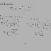 7 2 Recursive Formula And Sum Of A Geometric Series